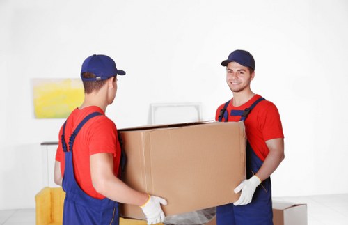 Man with Van Cann Hall moving truck