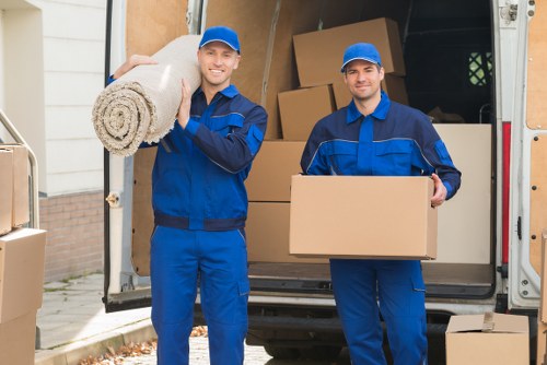 Packing household items for a move in Park Royal