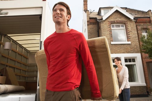 Professional movers assisting with a move in South Hornchurch